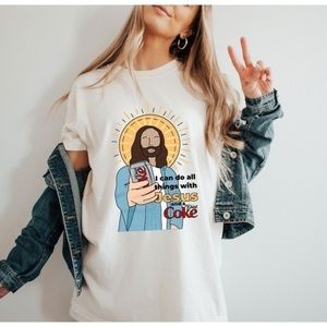 I Can Do All Things With Jesus And Diet Coke Shirt